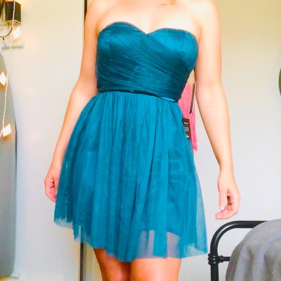 Tinkerbelle Emerald Green Tulle Dress - Picture 3 of 6